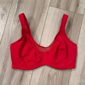 Elegant Red Women's Bra